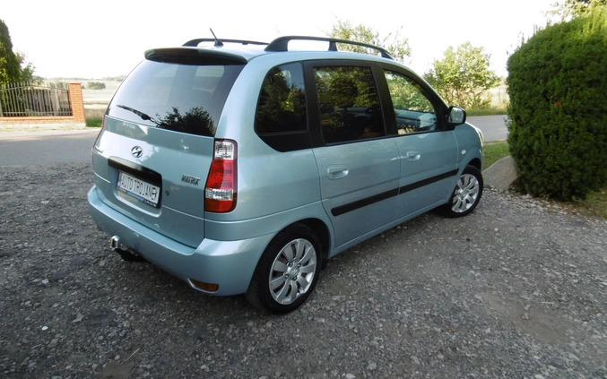Hyundai Matrix cena 12900 przebieg: 262406, rok produkcji 2009 z Brzozów małe 781